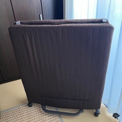 【 取引予定者様とお話中 】折りたたみベッド シングル リクライニング キャスター の画像