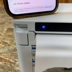A804010 スター精密 サーマルレシートプリンター mC-Print3 MCP31LB WT JP ホワイト W132D140H125 本体＋ロール紙 直接引き取りも歓迎 大阪の画像
