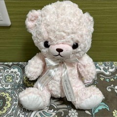 クマ型ぬいぐるみ 4色セット テディーベアの画像