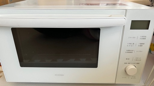 【美品】アイリスオーヤマ オーブンレンジ 18L