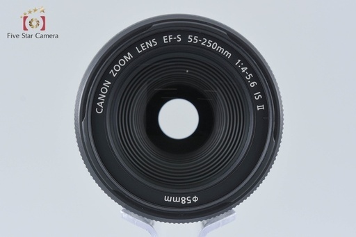 【中古】Canon キヤノン EF-S 55-250mm f/4-5.6 IS II