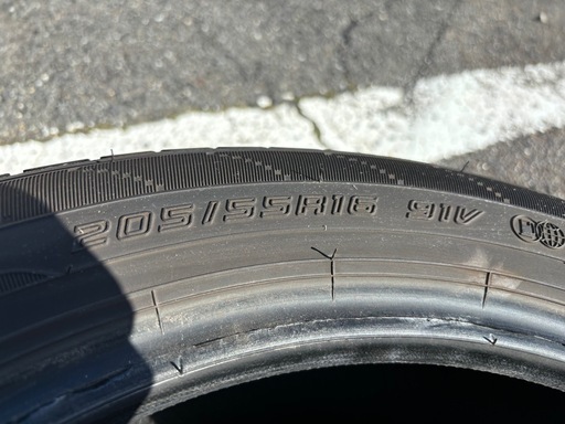 DUNLOP タイヤ4本セット　205/55R16 24年製