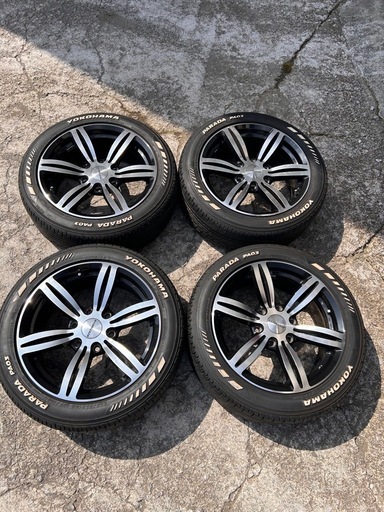 お取引中   中古品 225/50R18Cタイヤホイール4本セット