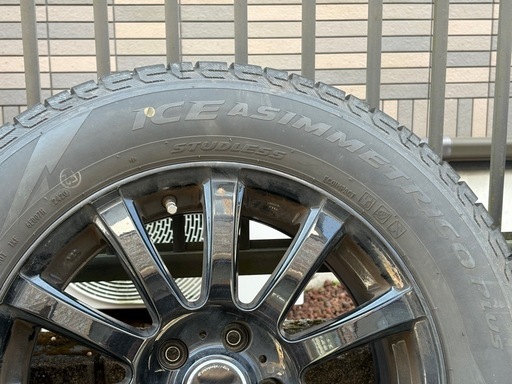 中古スタッドレスタイヤホイールセット225/65R17