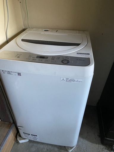 シャープ 洗濯機 (ゆう) 西浜田の生活家電《洗濯機》の中古あげます 