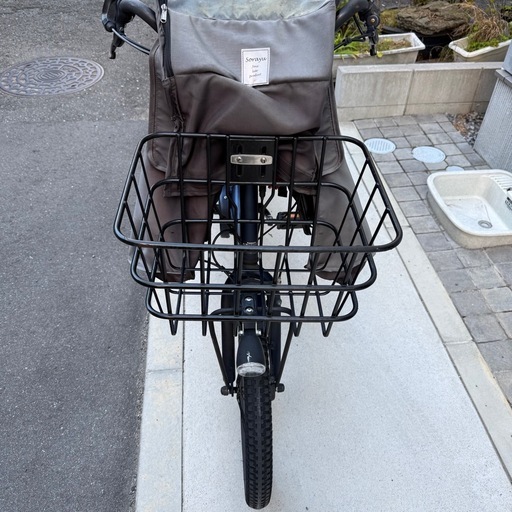 電動自転車　　パナソニック　子供乗せ　前後ろ子供座席付き　　定価170,000