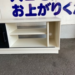 【ドリーム池田店】◎ジモティー割対象品◎ニトリ TV台 WHT【49329】の画像