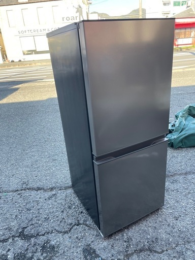 北九州市内配送無料　保証付き 冷蔵庫 シルバー AQR-14N-S [35L /2ドア /右開きタイプ /2022年]