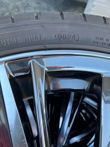 weds18インチ114.3 5H　7J+45 215/40r18 4本セット 