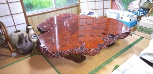 【商談中】天然杉屋久杉テーブル