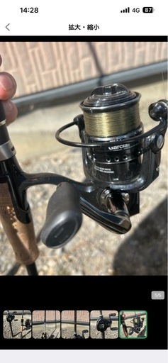 バス釣りロッドリール