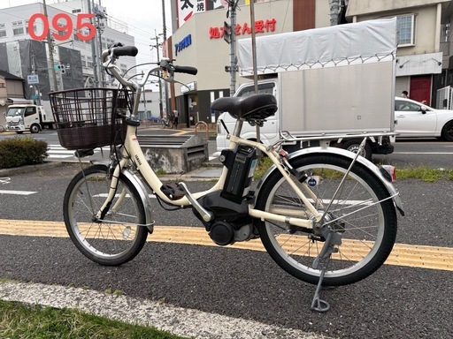 095中古YAMAHA電動アシスト自転車　8Ah 大阪