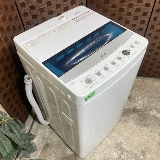 ?激安?動作確認済み✅?自社配送??保証付き?高年式2022年　Haier 4.5KG 全自動洗濯機　JW-C45D