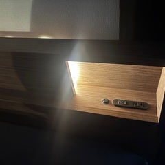 ニトリ　大容量シングルベッドフレームの画像