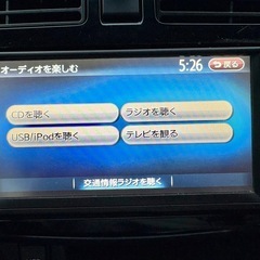 LA100S　後期ムーブカスタム　純正メモリーナビ　86100-B2110の画像