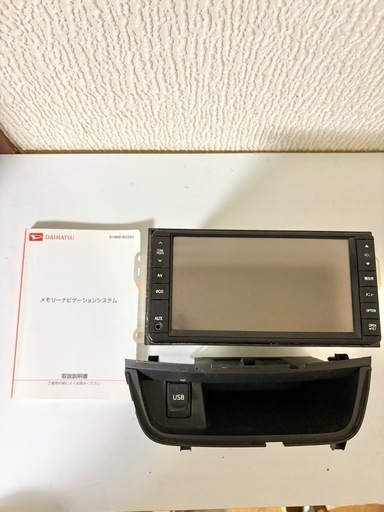LA100S　後期ムーブカスタム　純正メモリーナビ　86100-B2110