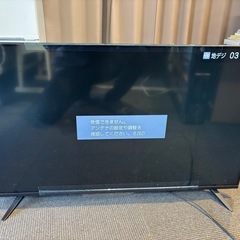 決まりました液晶テレビ42型2023年製の画像