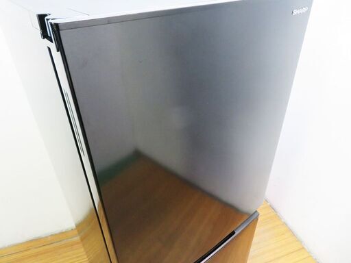 【徹底清掃済】 SHARP 152L 冷凍冷蔵庫 SJ-15E2 2023年製 CL07