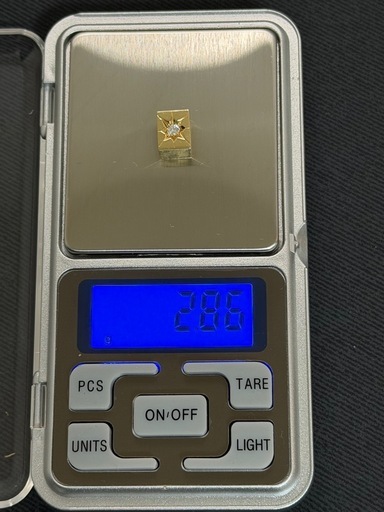 k18 喜平ダブル 50cm　30g（29.7g）   k18 トップ2.8グラムセット【中古】