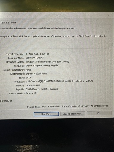 自作 ゲーミングPC Core i7 11700 RTX3070Ti