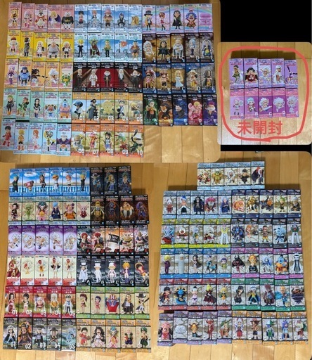 ワンピース　ワールドコレクタブルフィギュア　まとめ売り