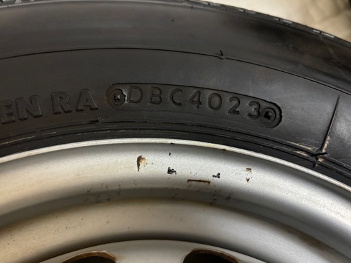 中古 145/80R12 4本セット