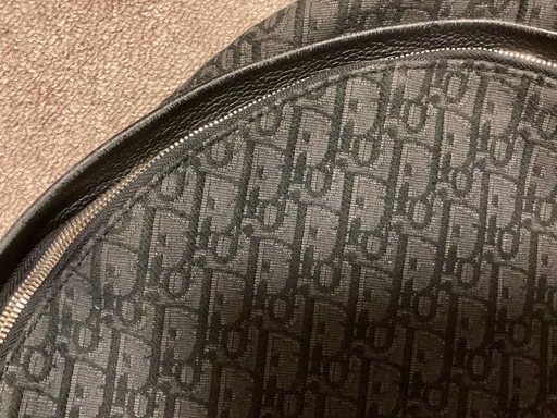 Christian Dior ライダーバックパック オブリーク ジャカード ブラック Made in Italy