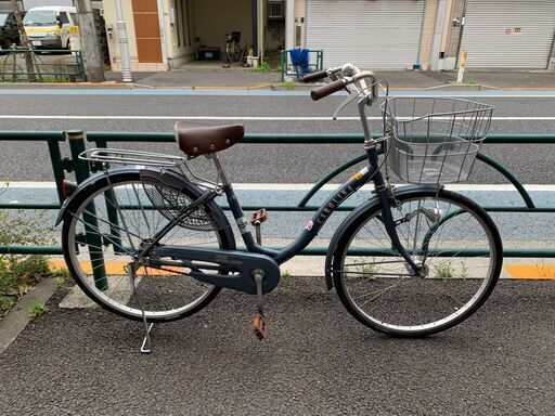 CAROLINA カロリーナ 26インチ オートライト付 シティサイクル【別途防犯登録料660円】