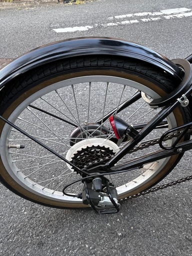【走行良好】フォルクスワーゲン 折りたたみ自転車 20インチ 6段変速（譲渡証明書あり）