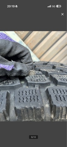 バリ山　YOKOHAMA GEOLANDAR i/T 285/75R16スタッドレス 4本セット