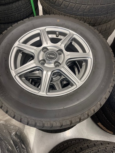 ブリヂストン ブリザック VRX2 155/65R14 ホイール付き4本セット (kai 