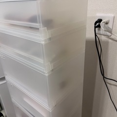 無印良品　ポリプロピレン収納棚の画像