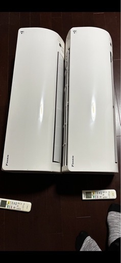 【中古】エアコン (6畳用) × 2台 DAIKIN