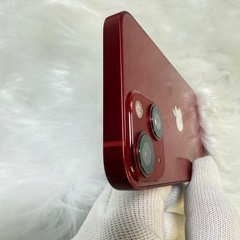 iphone 13mini 256GBレッド SIMフリー バッテリー100%の画像
