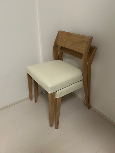 【未使用】ダイニングチェア 椅子　2脚セット 