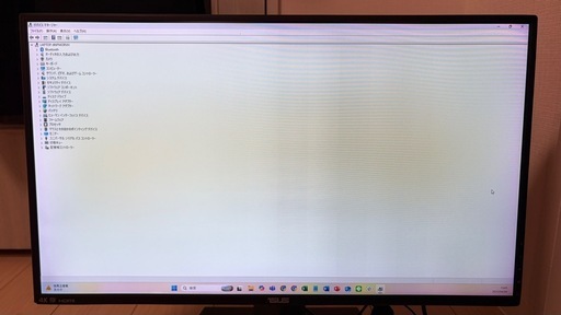【モニター】TUF GAMING MONITOR VG27AC1A