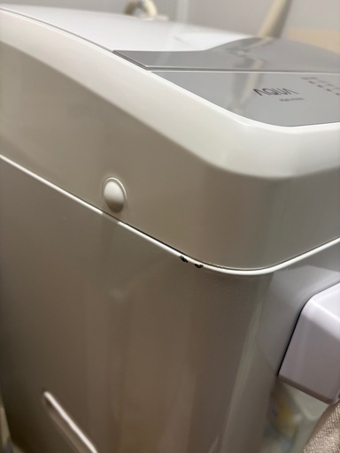 【保証あり】2022年式　AQUA 7.0kg 洗濯機 AQW-H74 (W)