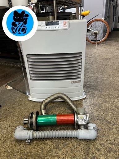 万代店　TOYOTOMI FF式ストーブ 温風暖房機 2019年製 FF-V4502 12畳～19畳 暖房出力4.50kW FFストー