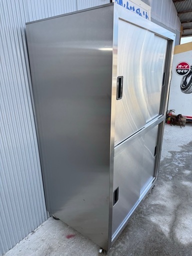 170cm×120cm×60cm ロック付きキャスター タニコー 業務用 食器棚 戸棚 厨房機器 TX-CB-120