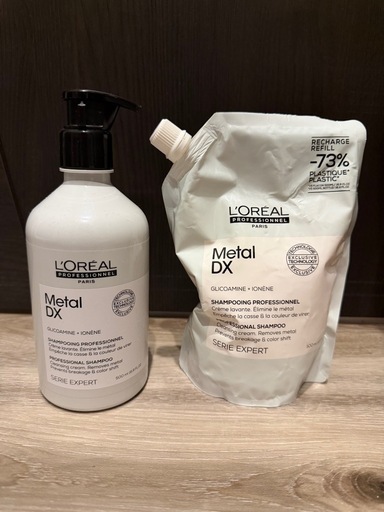 新品未開封 ロレアルパリ プロフェッショナル メタルデラックス 500ml セット