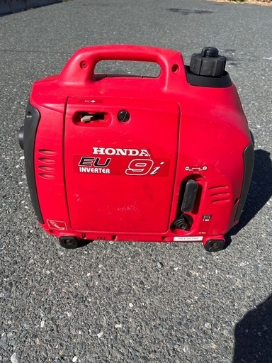 HONDA EU9i インバーター発電機 レッド 軽量 コンパクト