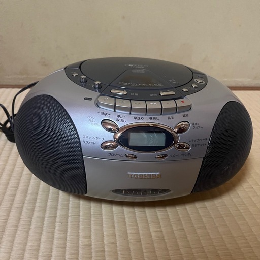 【動作確認済み】TOSHIBA｜TY-CDK2｜CDラジオカセットレコーダー