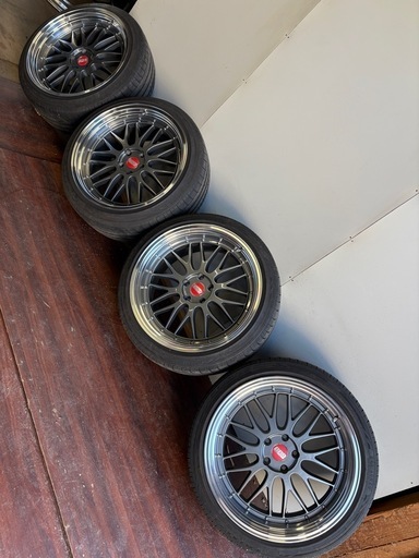 超美品❗️BBS LM風20インチアルミタイヤセット