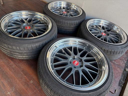 超美品❗️BBS LM風20インチアルミタイヤセット