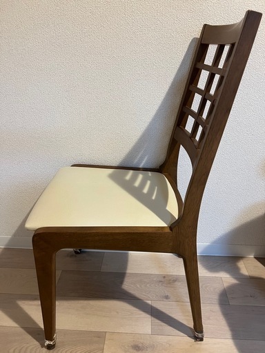 椅子 チェア 1人がけ シンプル ナチュラル　木製家具 アイボリー