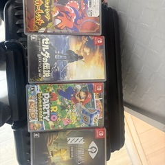 スイッチ本体　ソフト3本
の画像
