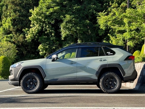 RAV4 ホイール4本 4X4エンジニアリング ブラッドレー V タイヤセット