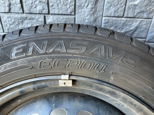 155/65R14    エナセーブEC204 2023年　スチールホイール付　NBOX
