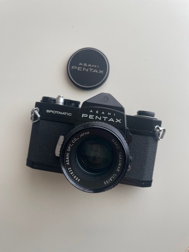 PENTAX SPOTMATIC フィルムカメラ　ブラックペイント