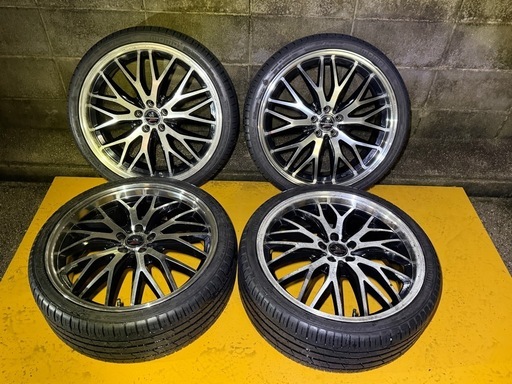 美品 225/35R19  タイヤホイール4本セット